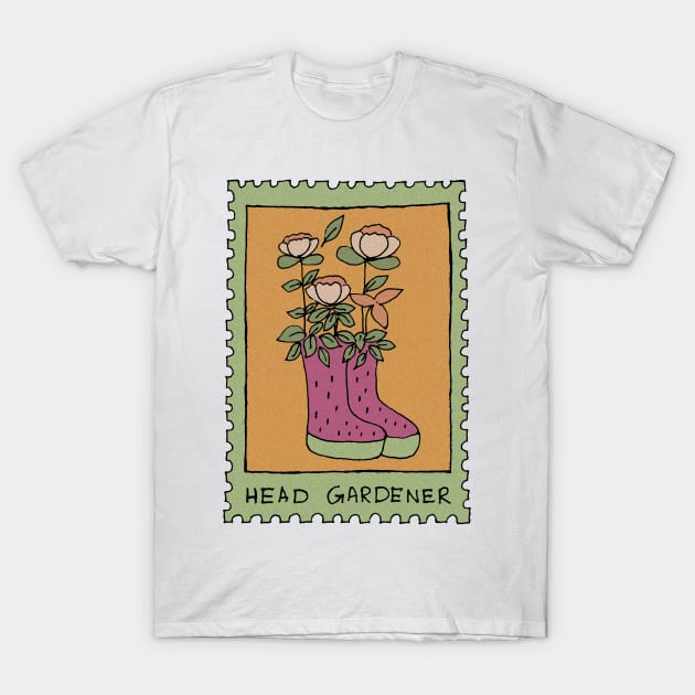 HEAD GARDENER STAMP T-Shirt by HAVE SOME FUN